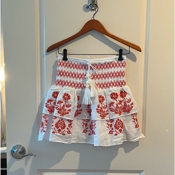 MILLY ESTEE CROSS STITCH EMBROIDERED
COLOR: HDX CORAL - Picture 6 of 16